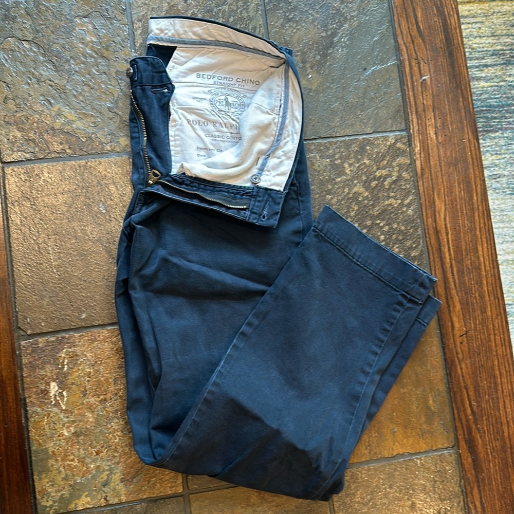 Polo Ralph Lauren Bedford chino straight fit, like new, 33 x 30